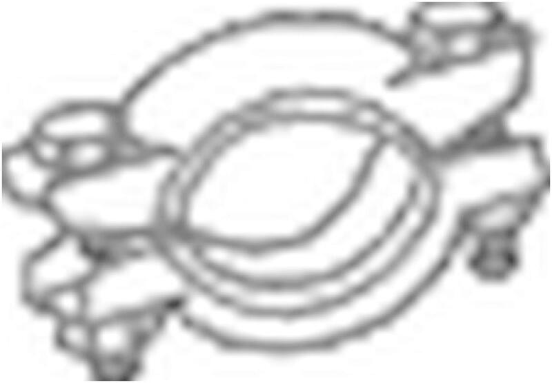 BOSAL Clamp, exhaust system