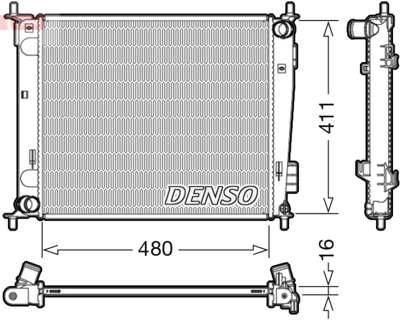 DENSO Kühler, Motorkühlung