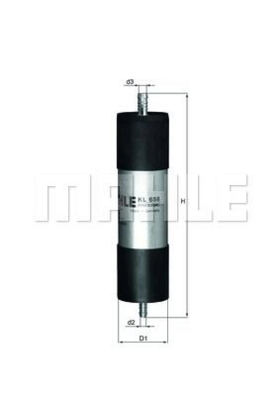 MAHLE Fuel filter