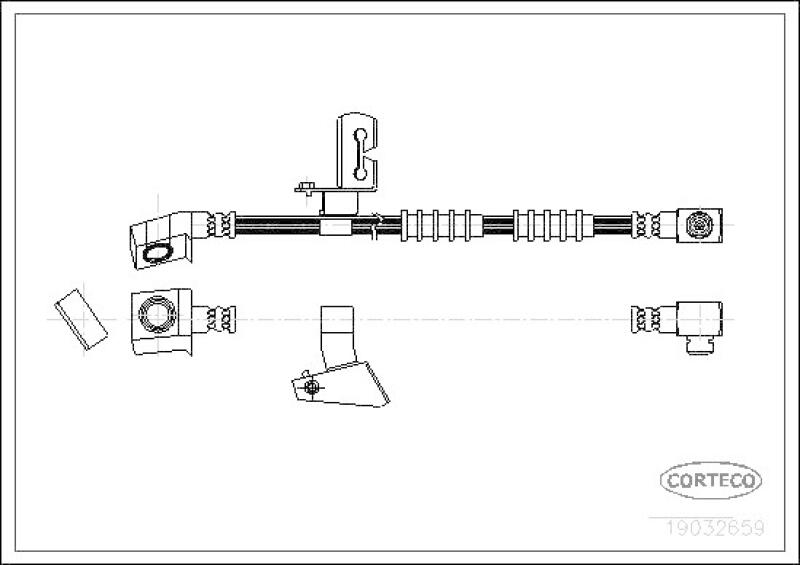 CORTECO Brake Hose