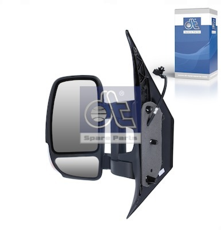 DT Spare Parts Exterior Mirror, driver cab