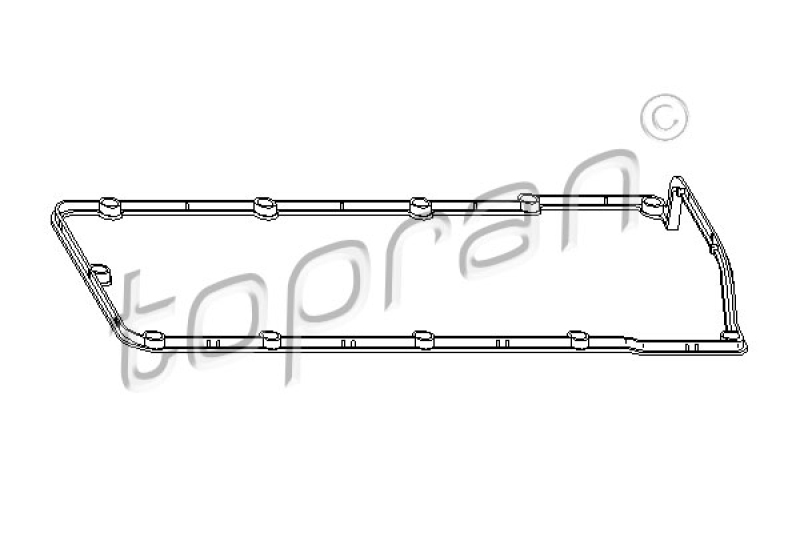TOPRAN Dichtung Zylinderkopfhaube Ventildeckeldichtung PREMIUM BRAND