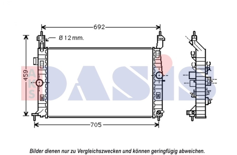 AKS DASIS Anschlussstutzen, Schlauchleitung