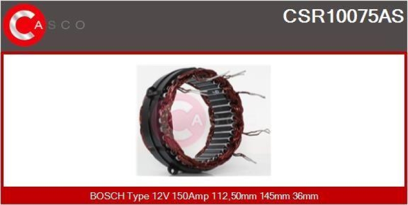 CASCO Stator, Generator Brand New HQ