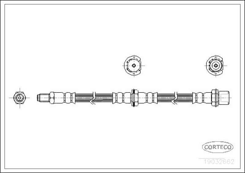 CORTECO Brake Hose