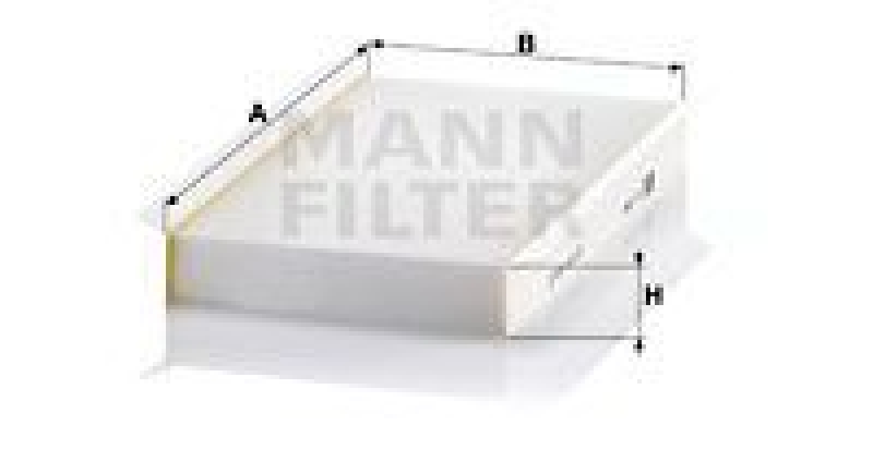 MANN-FILTER Filter, Innenraumluft