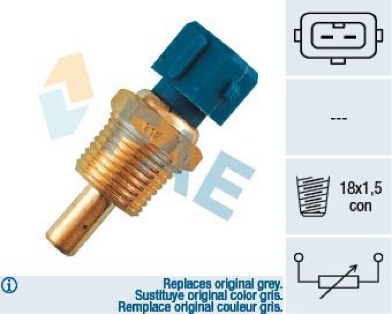 FAE Sensor, Kühlmitteltemperatur