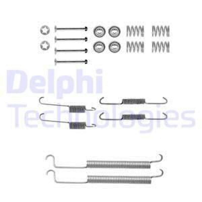 DELPHI Accessory Kit, brake shoes