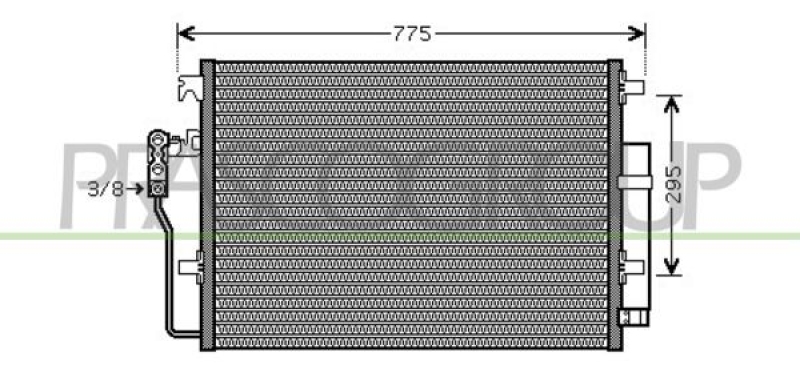 PRASCO Kondensator, Klimaanlage PrascoSelection