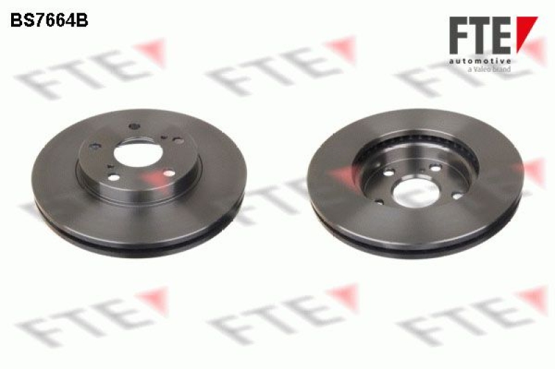 2x FTE Brake Disc COATED RANGE