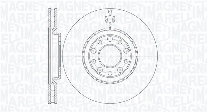 MAGNETI MARELLI Brake Disc