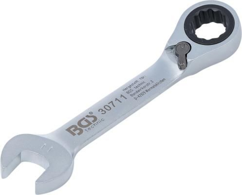 BGS Ratchet Ring Open-ended Spanner