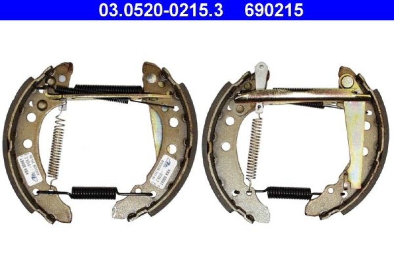 ATE Brake Shoe Set Original ATE TopKit