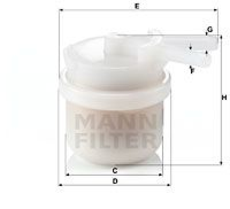 MANN-FILTER Kraftstofffilter