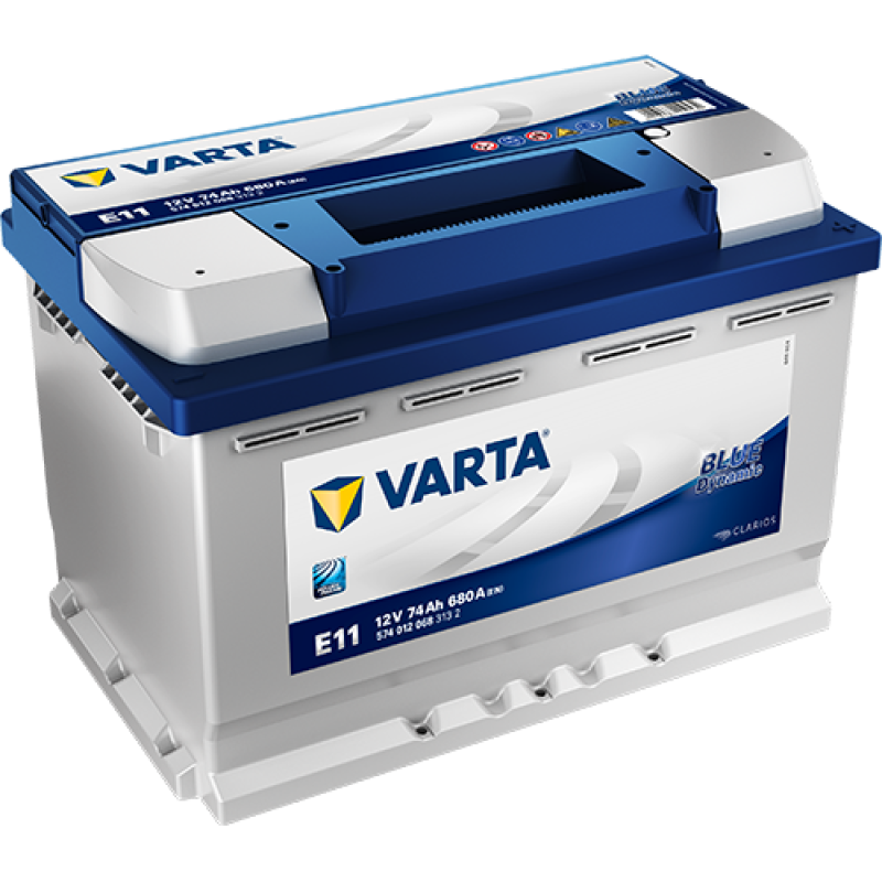 Varta Autobatterie Starterbatterie Blue Dynamic 12V 74Ah 680 A B13 // 574012068