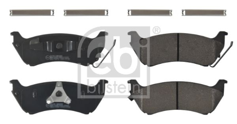 FEBI BILSTEIN Brake Pad Set, disc brake