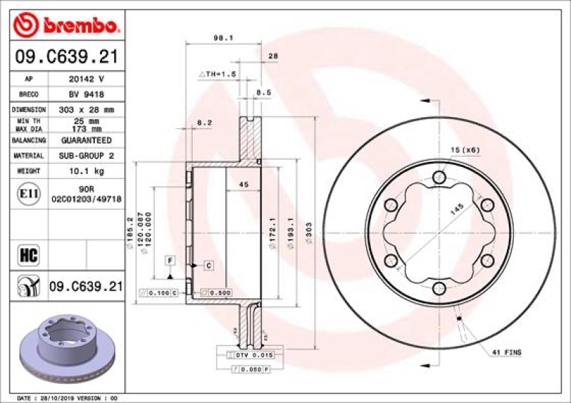 Brembo Bremsscheiben + Brembo Brembeläge