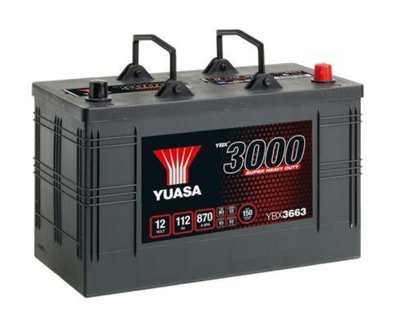 YUASA Starterbatterie Super Heavy Duty Battery