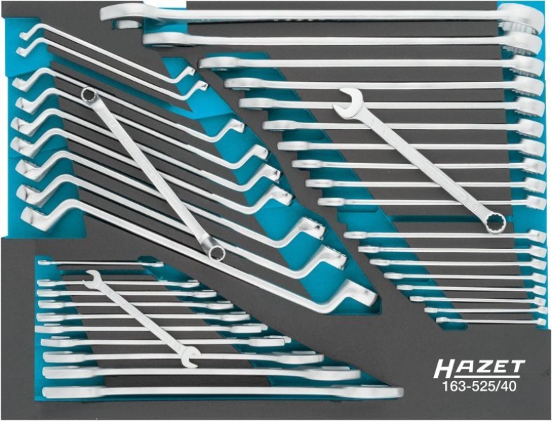 HAZET Spanner Set, ring / open ended