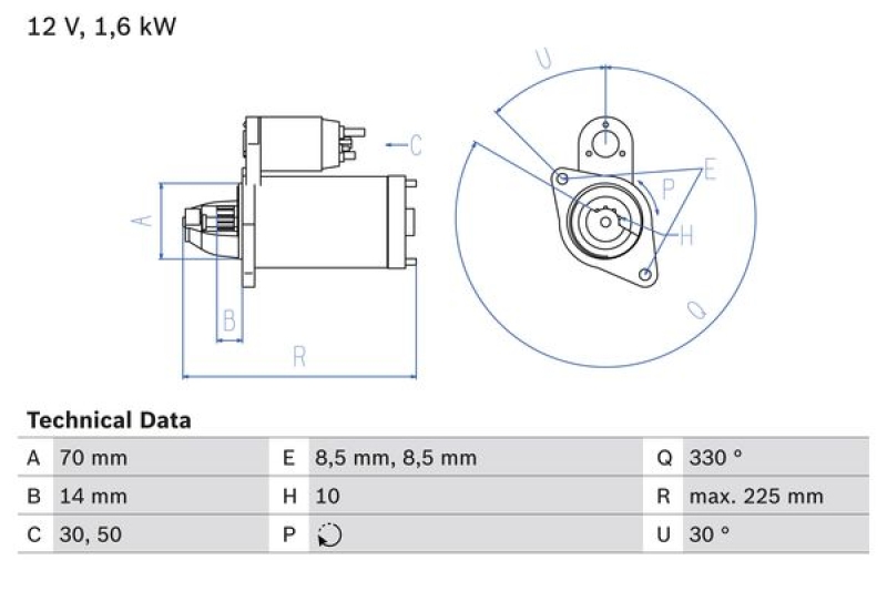 BOSCH Starter