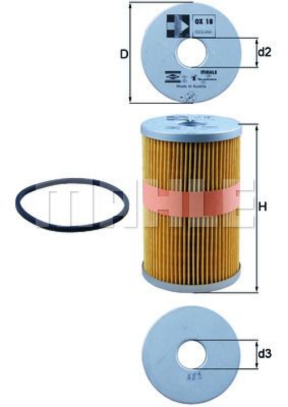 KNECHT Oil Filter