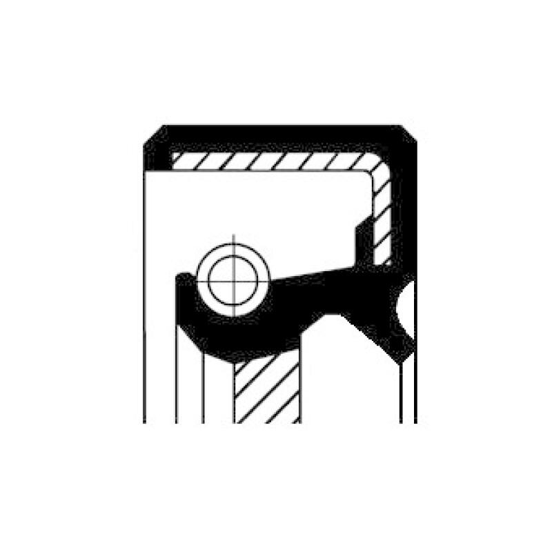 CORTECO Shaft Seal, differential