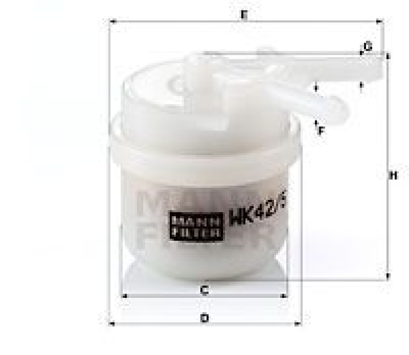 MANN-FILTER Fuel Filter