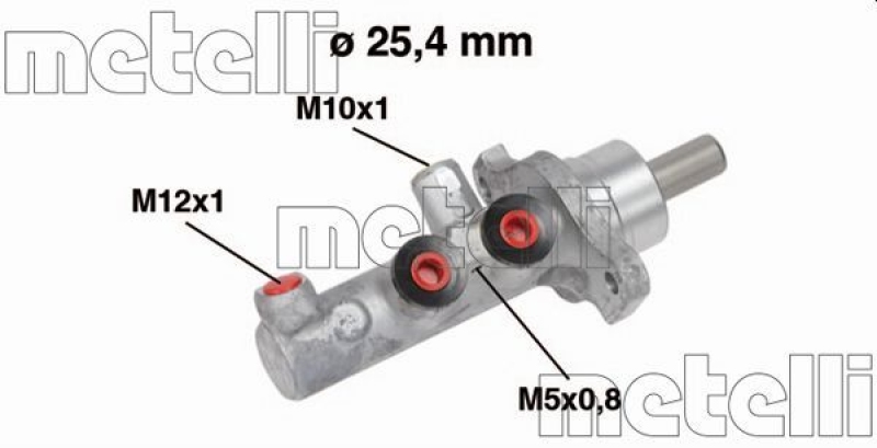 METELLI Brake Master Cylinder