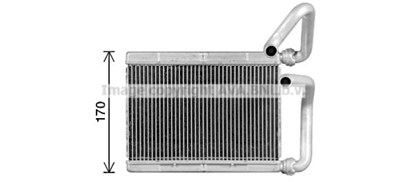 AVA QUALITY COOLING Wärmetauscher, Innenraumheizung