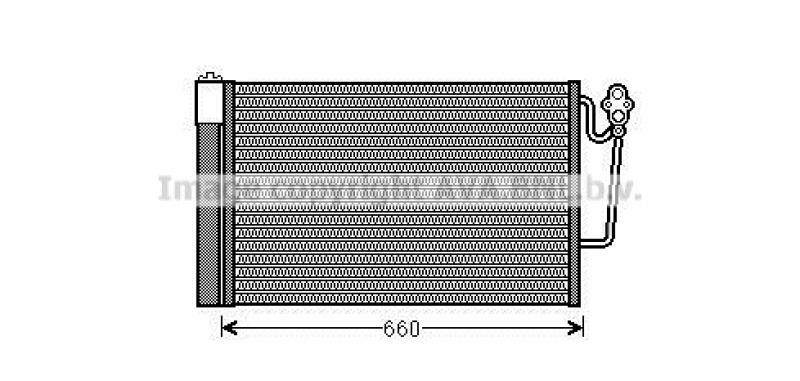 AVA QUALITY COOLING Kondensator, Klimaanlage