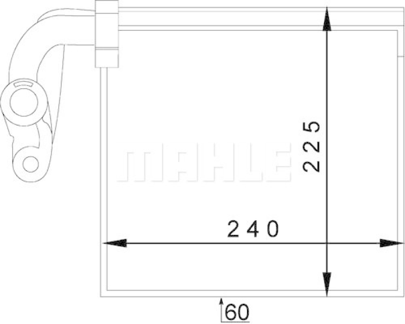 MAHLE Verdampfer, Klimaanlage BEHR *** PREMIUM LINE ***