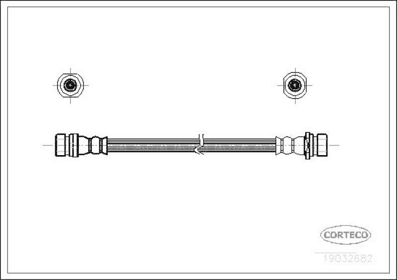 CORTECO Bremsschlauch