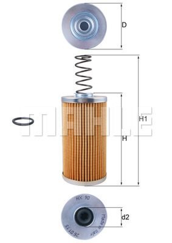 KNECHT Filter, operating hydraulics