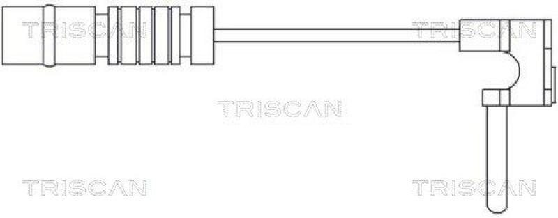 TRISCAN Warnkontakt, Bremsbelagverschleiß