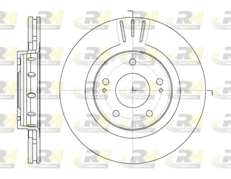 2x ROADHOUSE Bremsscheibe