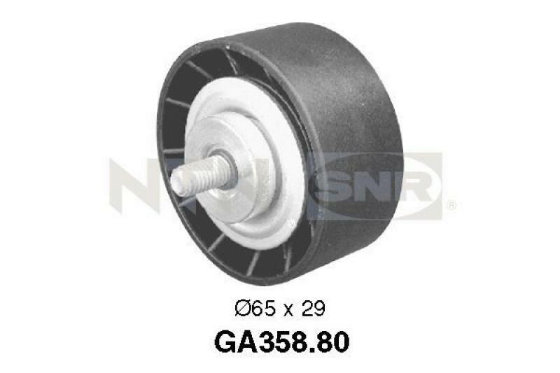 SNR Deflection/Guide Pulley, v-ribbed belt