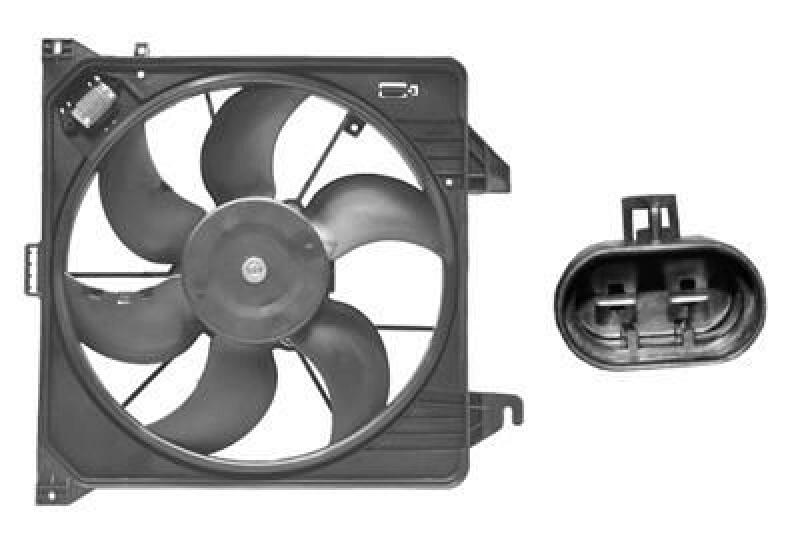 VAN WEZEL Fan, radiator