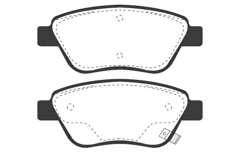 RAICAM Brake Pad Set, disc brake