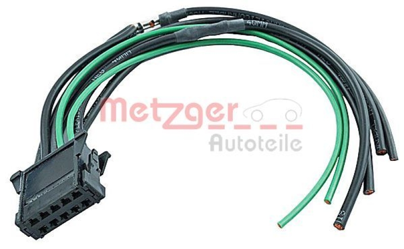 METZGER Cable Repair Set, interior heating fan, (eng. preheat sys.)