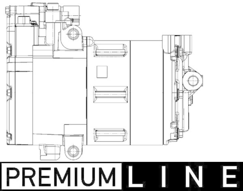 MAHLE Kompressor, Klimaanlage BEHR *** PREMIUM LINE ***