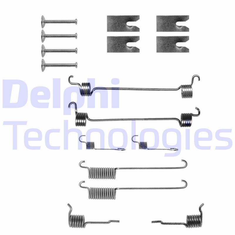 DELPHI Zubehörsatz Bremsbacken Trommelbremse Montagesatz