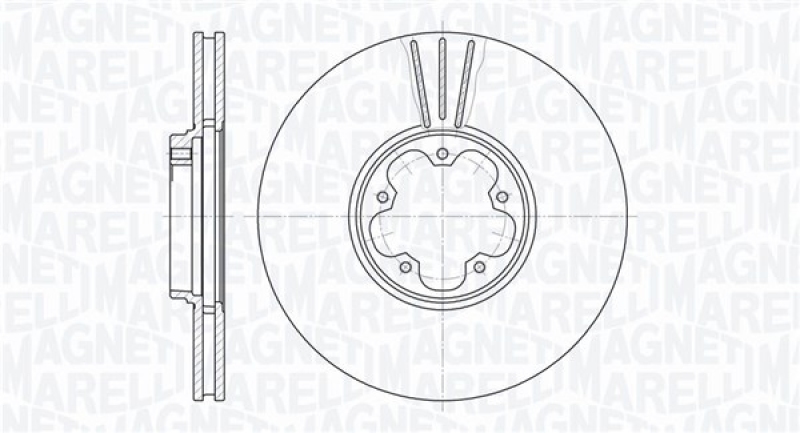 MAGNETI MARELLI Brake Disc