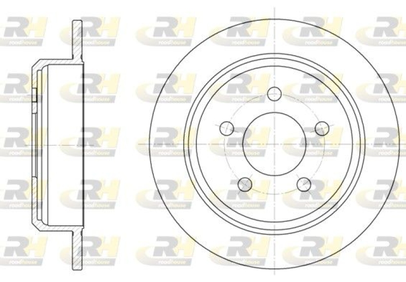 2x ROADHOUSE Brake Disc