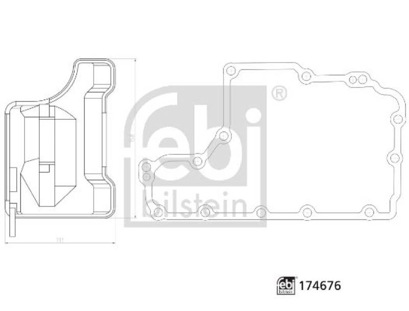 FEBI BILSTEIN Hydraulikfiltersatz, Automatikgetriebe