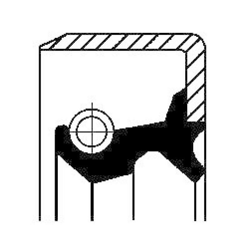 CORTECO Shaft Seal, manual transmission