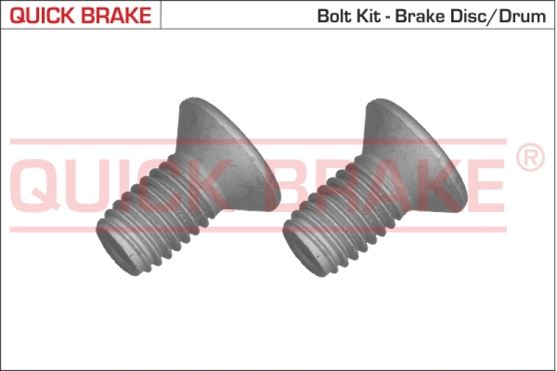 QUICK BRAKE Schraubensatz, Bremsscheibe