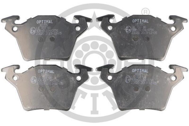 OPTIMAL Brake Pad Set, disc brake