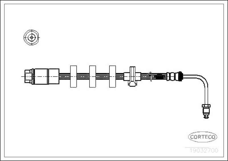 CORTECO Bremsschlauch