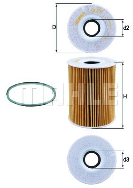 KNECHT Ölfilter