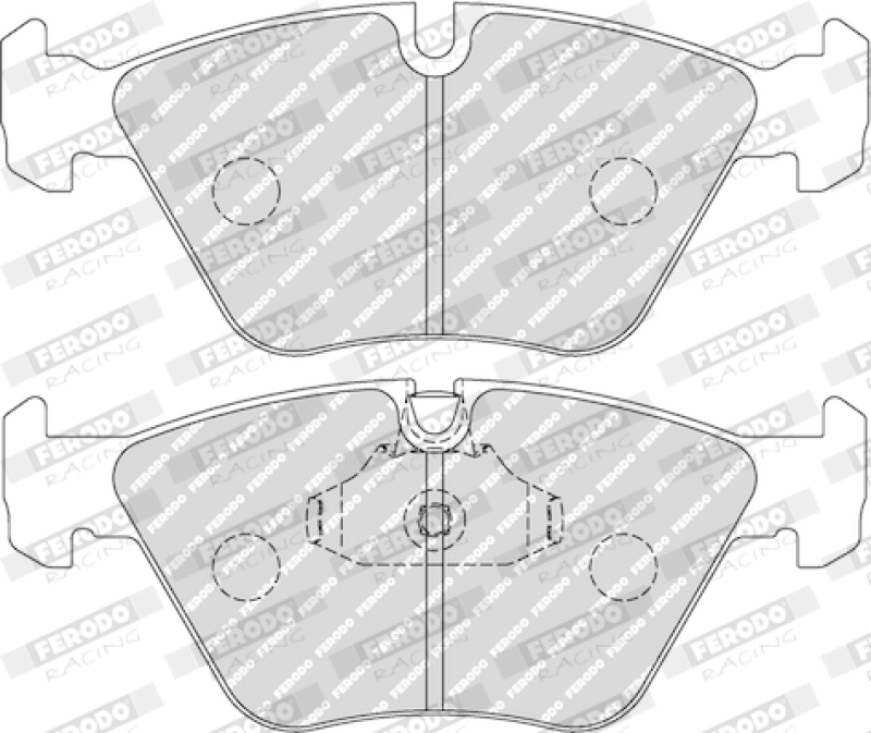 FERODO RACING Bremsbelagsatz, Scheibenbremse